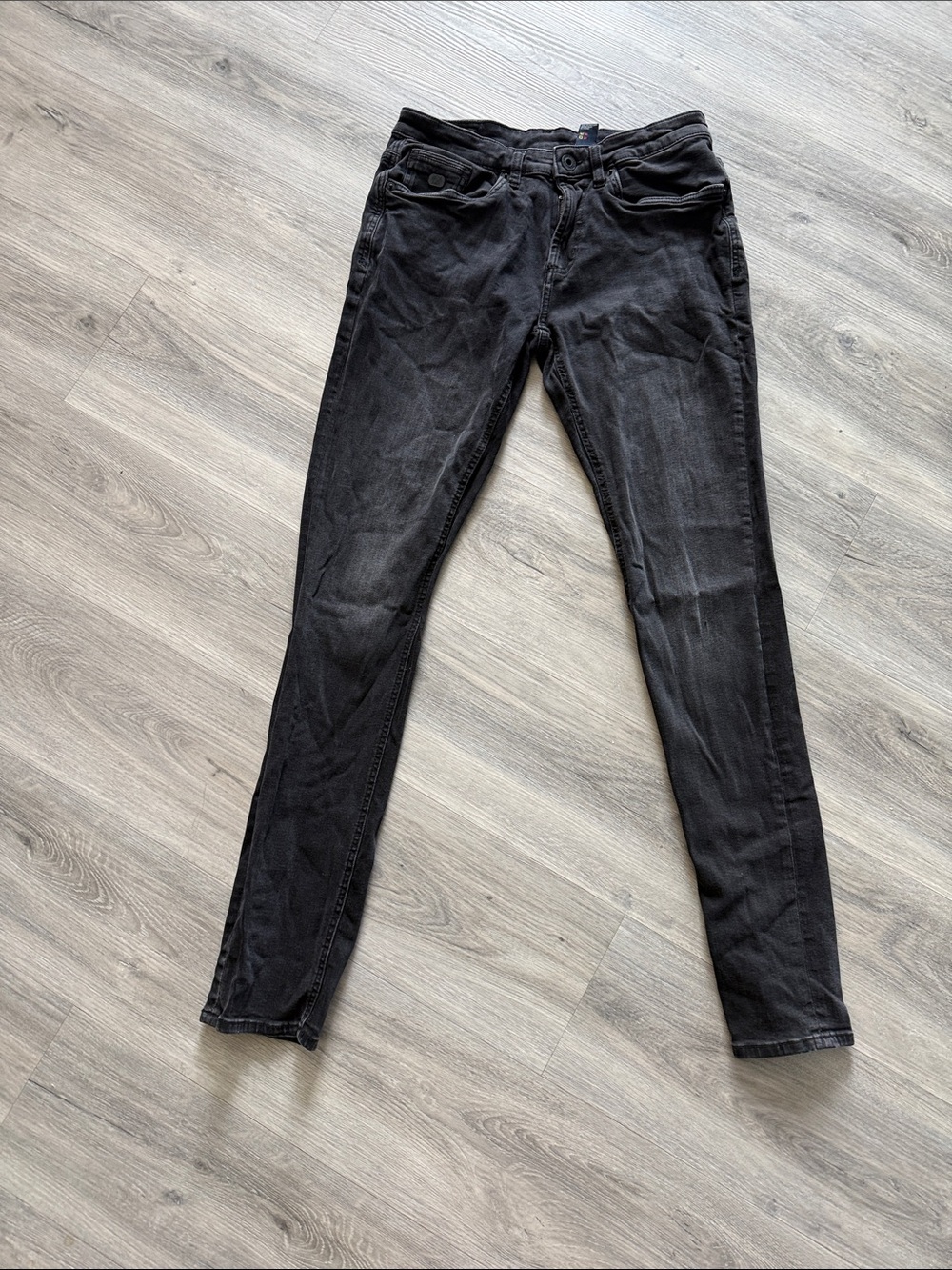 Buffalo David Bitton Black Slim Fit Max-x Jeans size 30